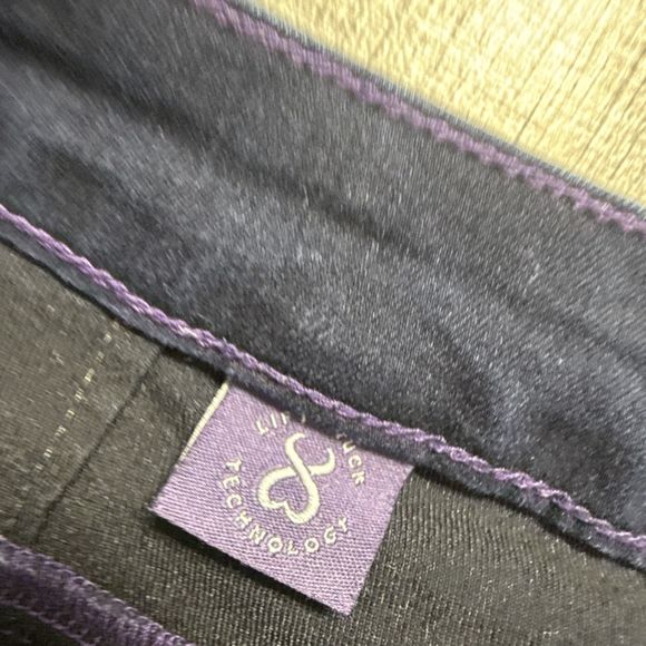 NYDJ Womens Size 12  Blue Denim Ankle Skinny Fit Stretch Legging Pant Trouser - Picture 5 of 9